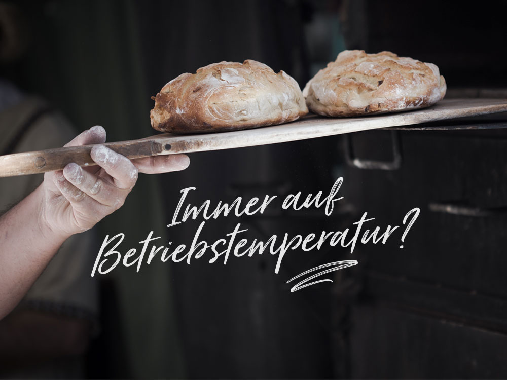 Service-Techniker bei der Wartung eines Backofens